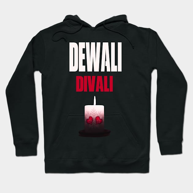 Dewali-Devali Candle Hoodie by Egy Zero